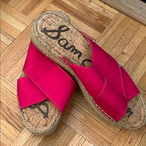 Pink espadrilles